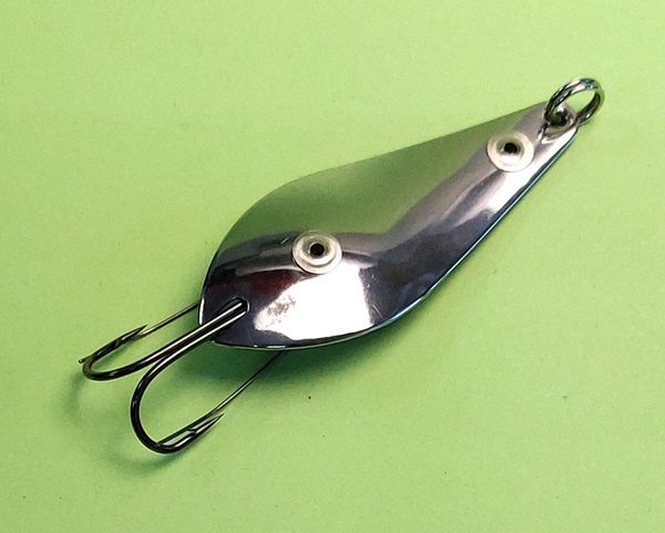 Блесна Нижегородская Атом-2 незацепляйка 12гр цв. 00 серебро