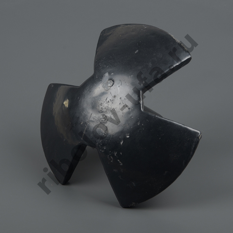 Якорь речной 3-х лепестковый 13,6кг 30lb с покрытием ПВХ