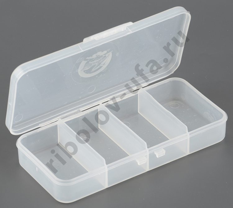 Коробка КМ-1 односторонняя 4 отделения (130*60*25 мм) Три Кита