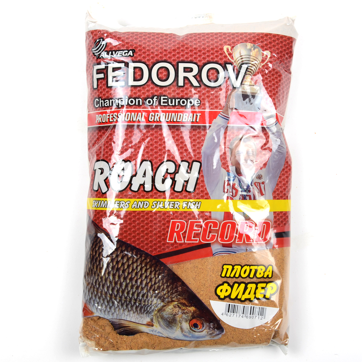 Прикормка Allvega Fedorov Record 1кг (плотва фидер)