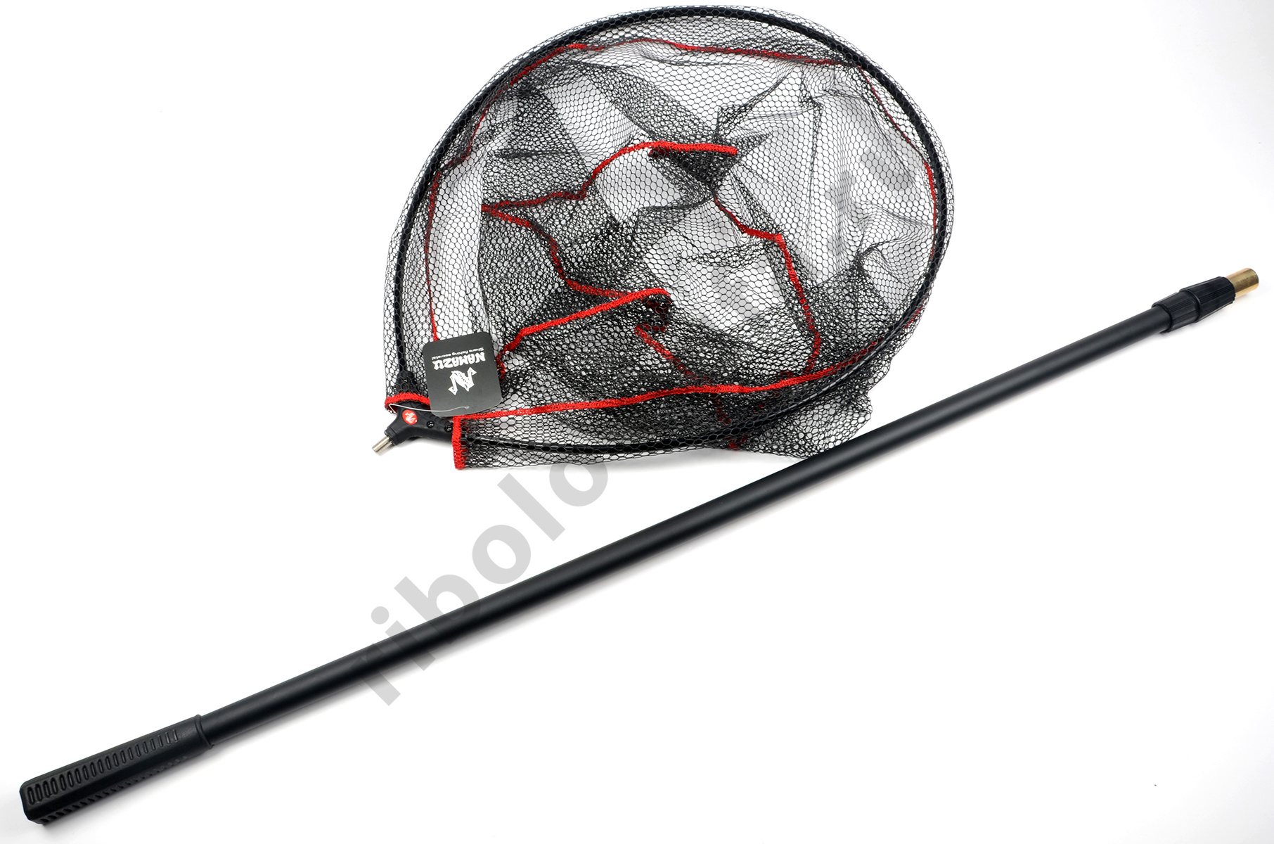 Подсачек Namazu складной телескопич. Pro NoKnot Net PVC, L-200см, овальный обод 55х45см