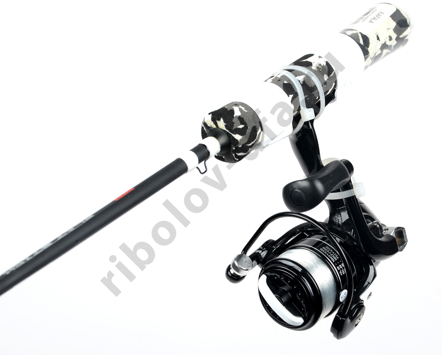 Комбо набор Rapala Flatstick удочка, инерционная катушка, леска 71 см Medium