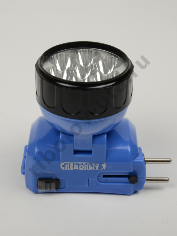 Фонарь налобный Сибирский Следопыт Фара 7L, аккум. 220В HL21