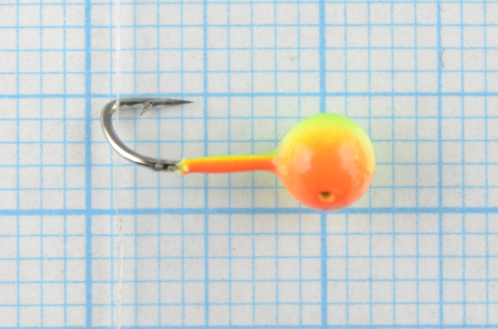 Мормышка литая Marlins Шар 4мм (0,36гр) кр. Crown 7000-207