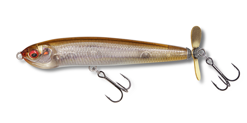 Воблер Megabass Karashi Spinner 6гр 70мм #FA Sazen Wakasagi 544026