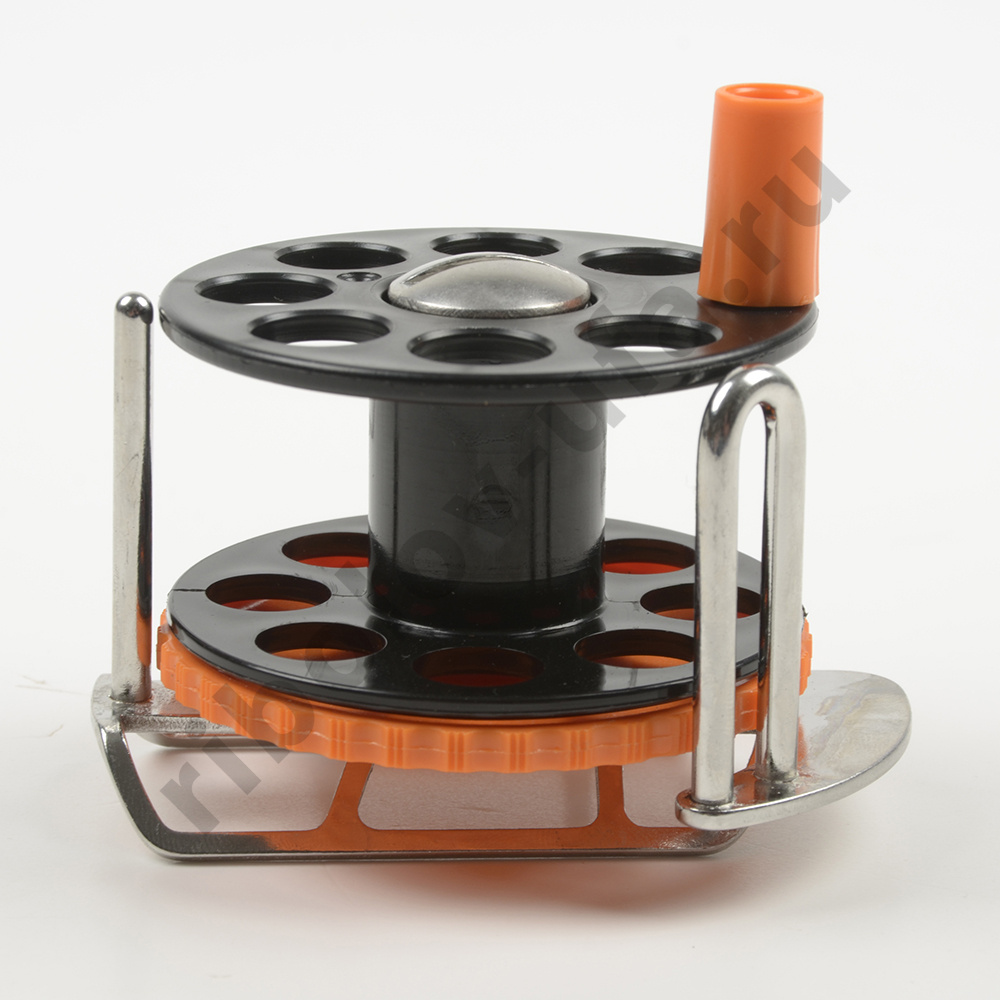 Катушка Pelengas комбинир. с нерж. кронштейном с боковым выходом линя