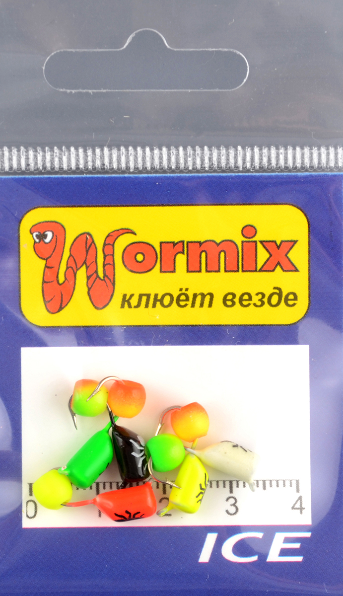 Набор мормышек Wormix материал WCP 29 Столбик d.4мм 1,31гр 