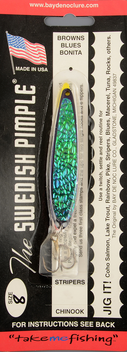 Блесна Swedish Pimple Ice №8 Purple Ice