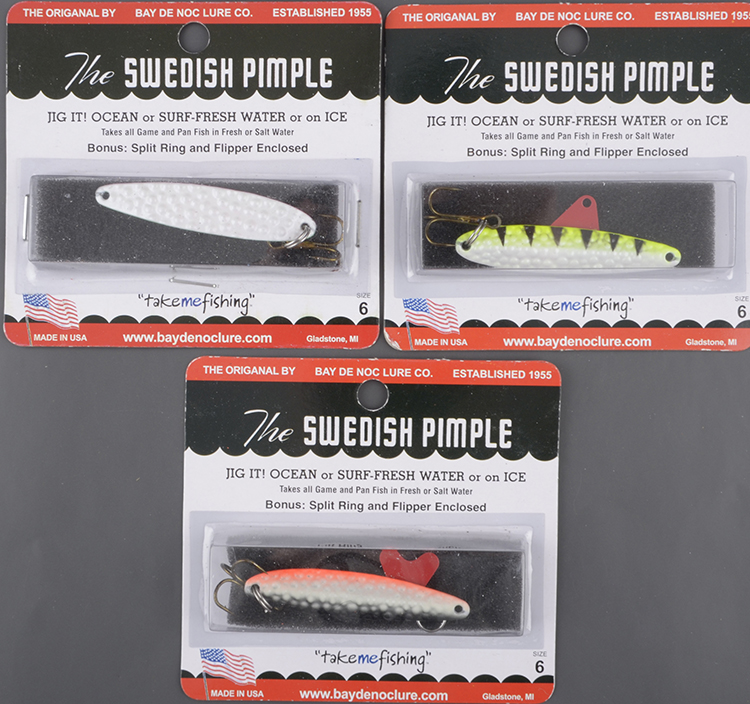 Блесна Swedish Pimple в ассорт. Реплика Китай