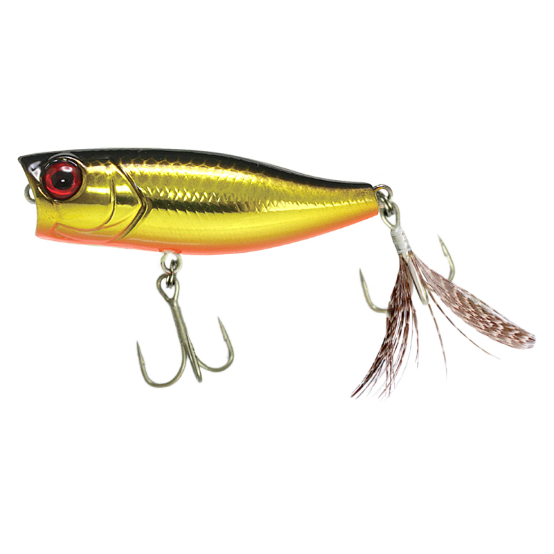 Воблер Jacall Chubby Popper 42 мм цв. hl gold & black