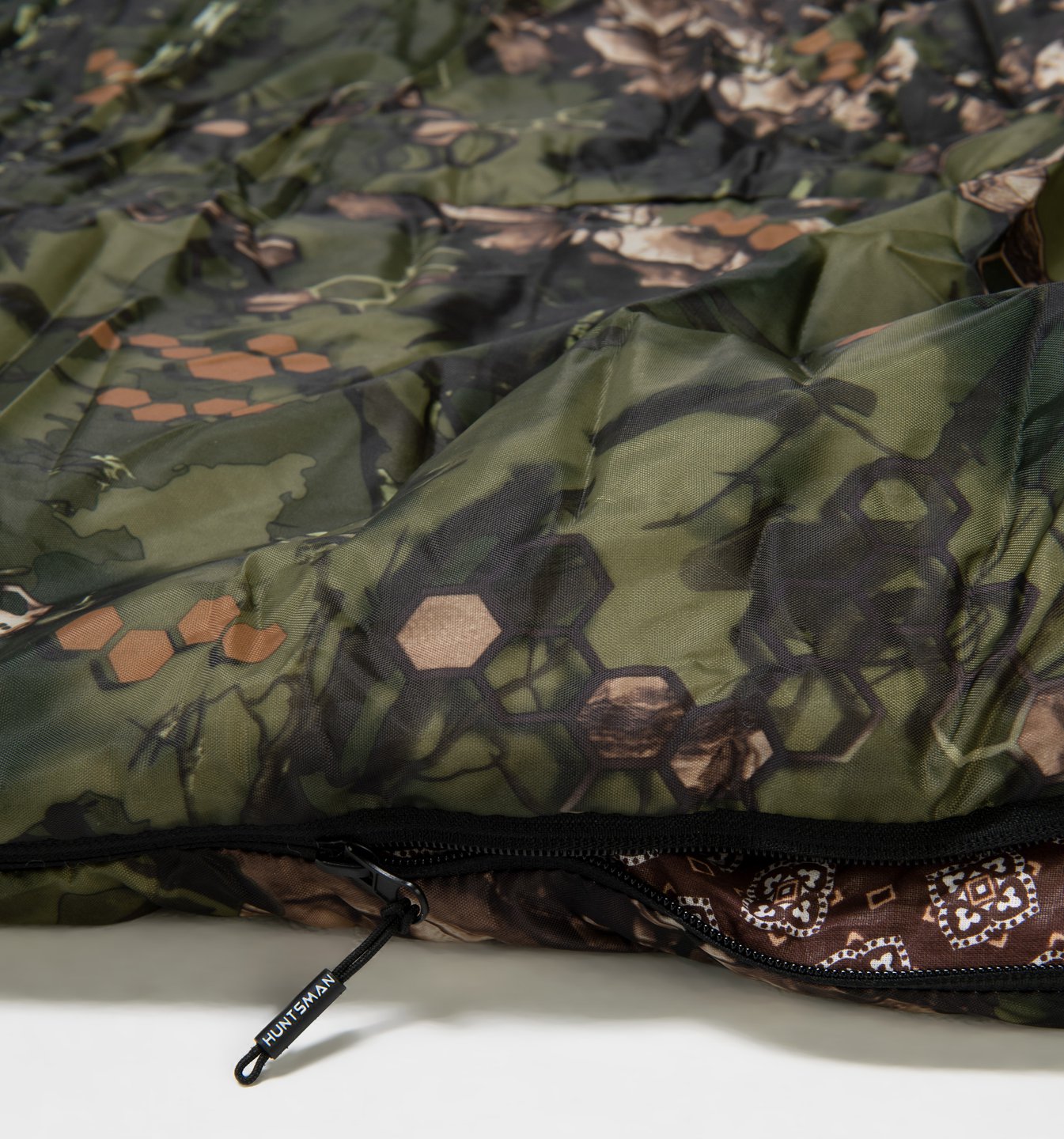 Спальник Huntsman Аляска  -10 С, 250*90см цв.Лес тк.Оксфорд