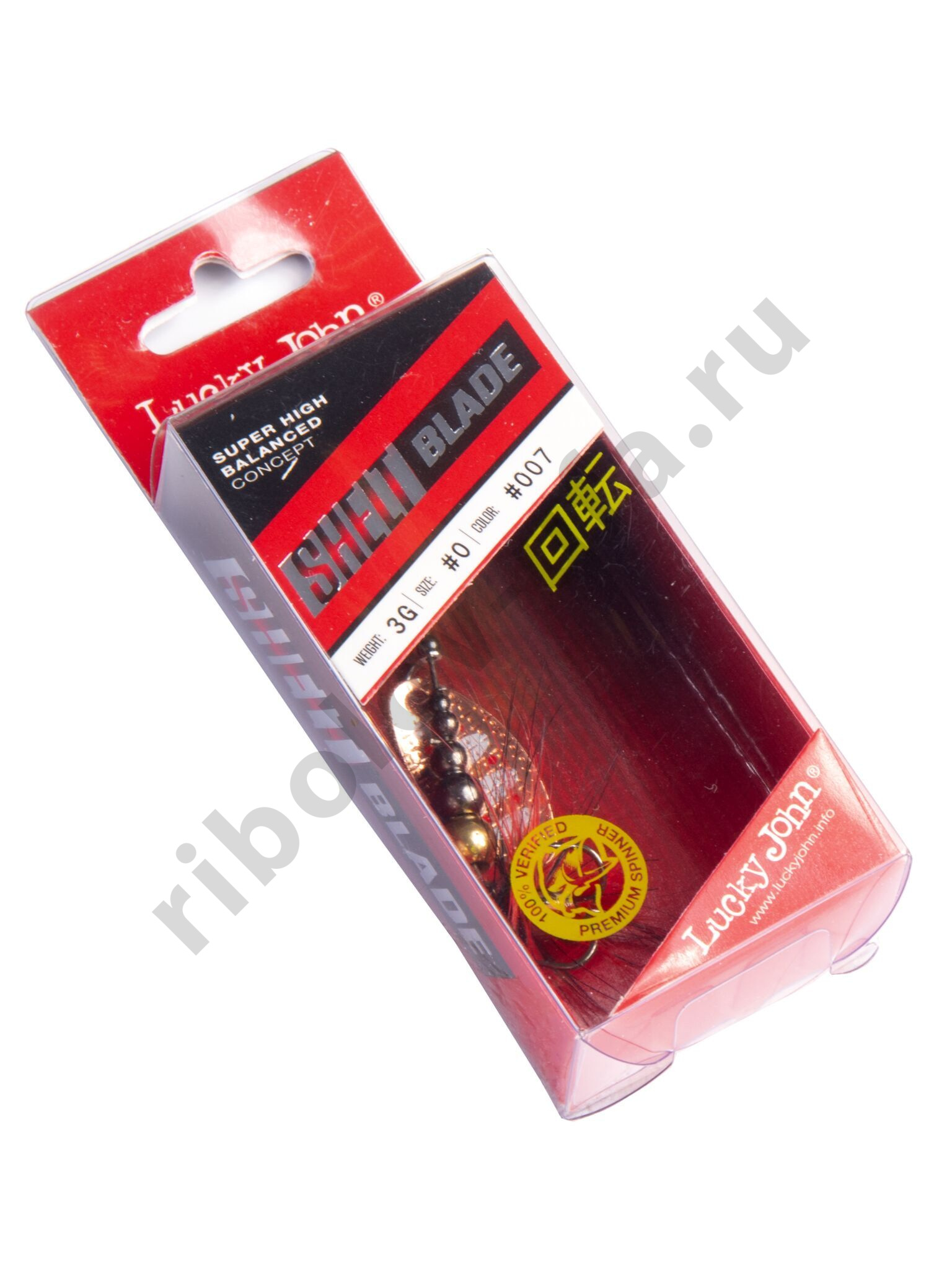 Блесна вращ. Lucky John Shelt Blade 00 03.0 г цв. 007
