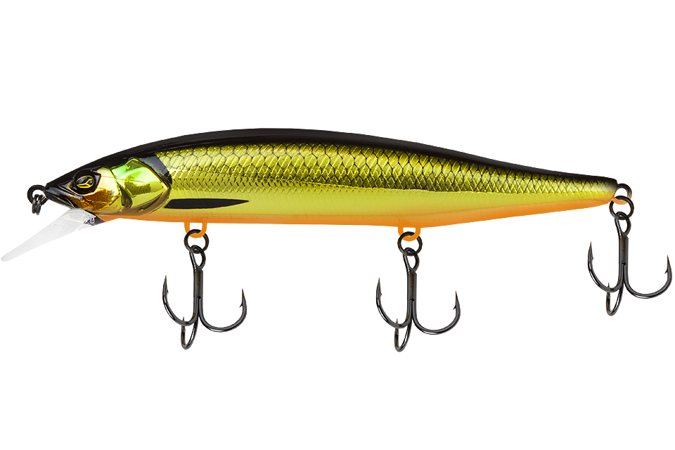 Воблер Jackall RV-Minnow 110 SP 16,3гр цв. rv gold