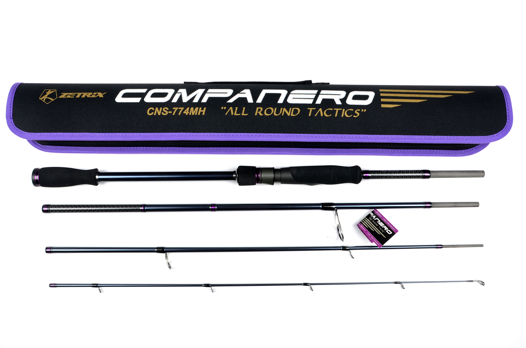 Спиннинг Zetrix Companero CNS-774 MH 12-40гр, 10-20lb Fast