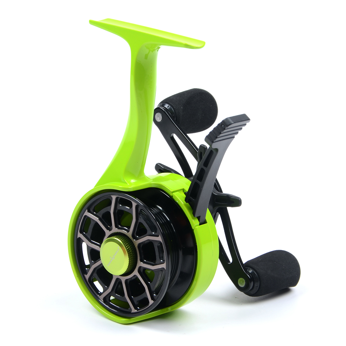 Катушка зимняя Admiral Ice Energy Left Hand зеленая