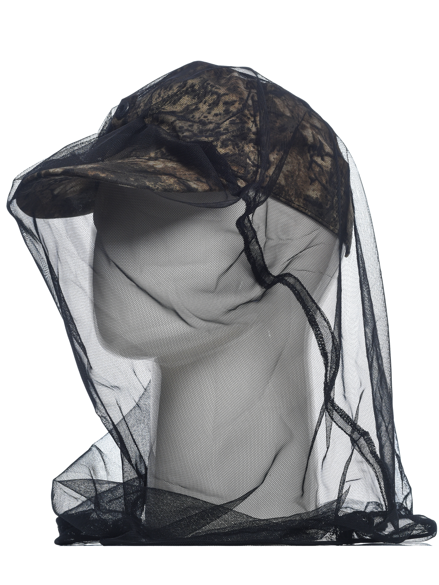 Бейсболка Huntsman с москитной сеткой тк. Смесовая, цв. Мрамор р. 58-60