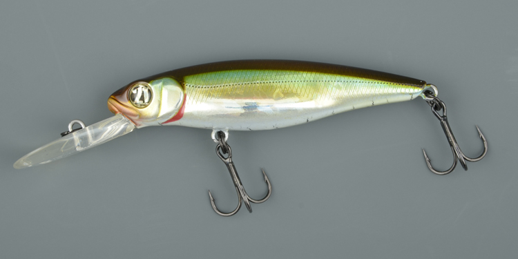 Воблер PONTOON 21 Greedy-Guts 77SP-MDR, 77мм, 10.8 гр., 1.7-2.2 м., №405