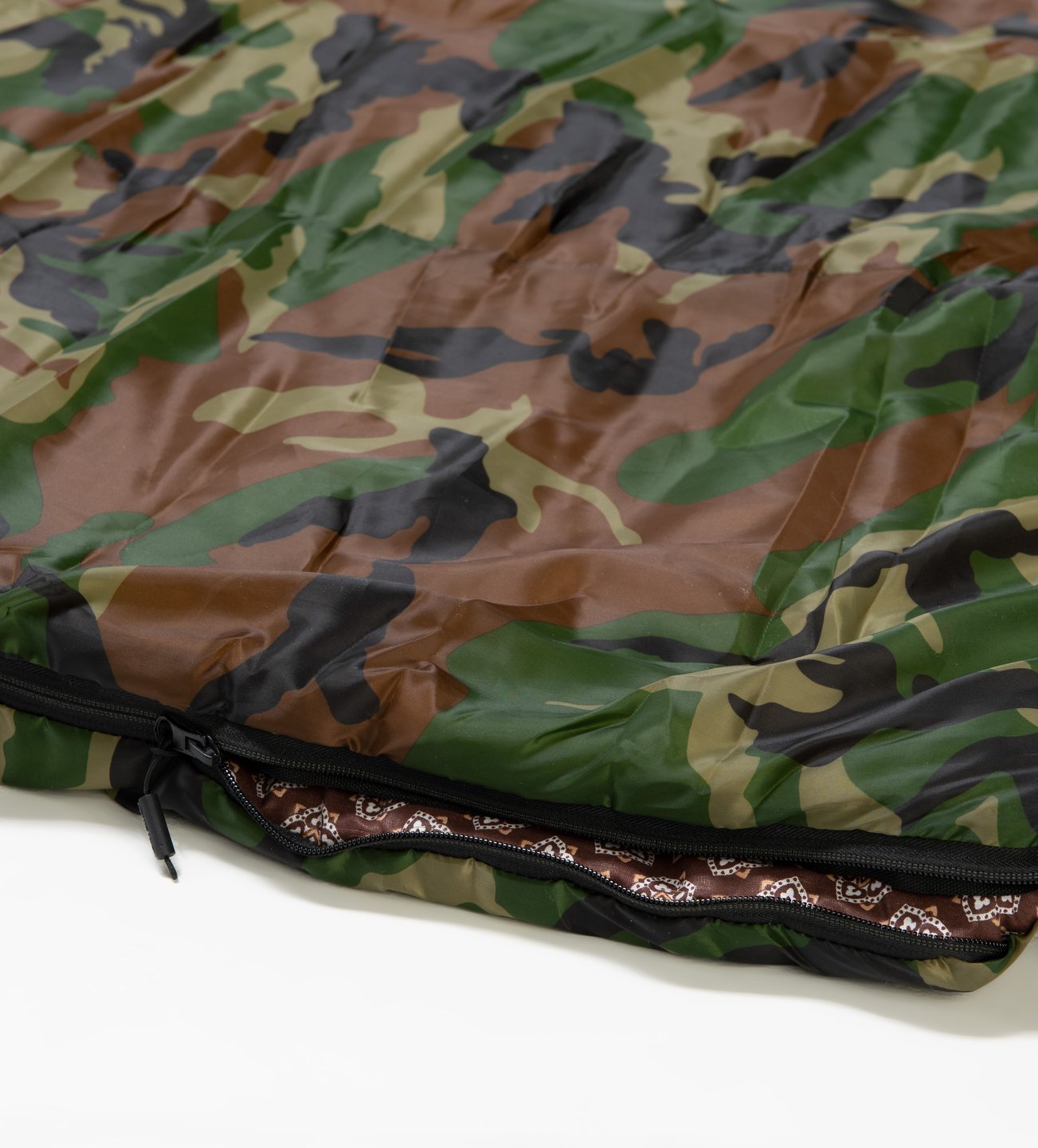 Спальник Huntsman Аляска  -10 С, 250*90см цв.КМФ тк.Таффета 