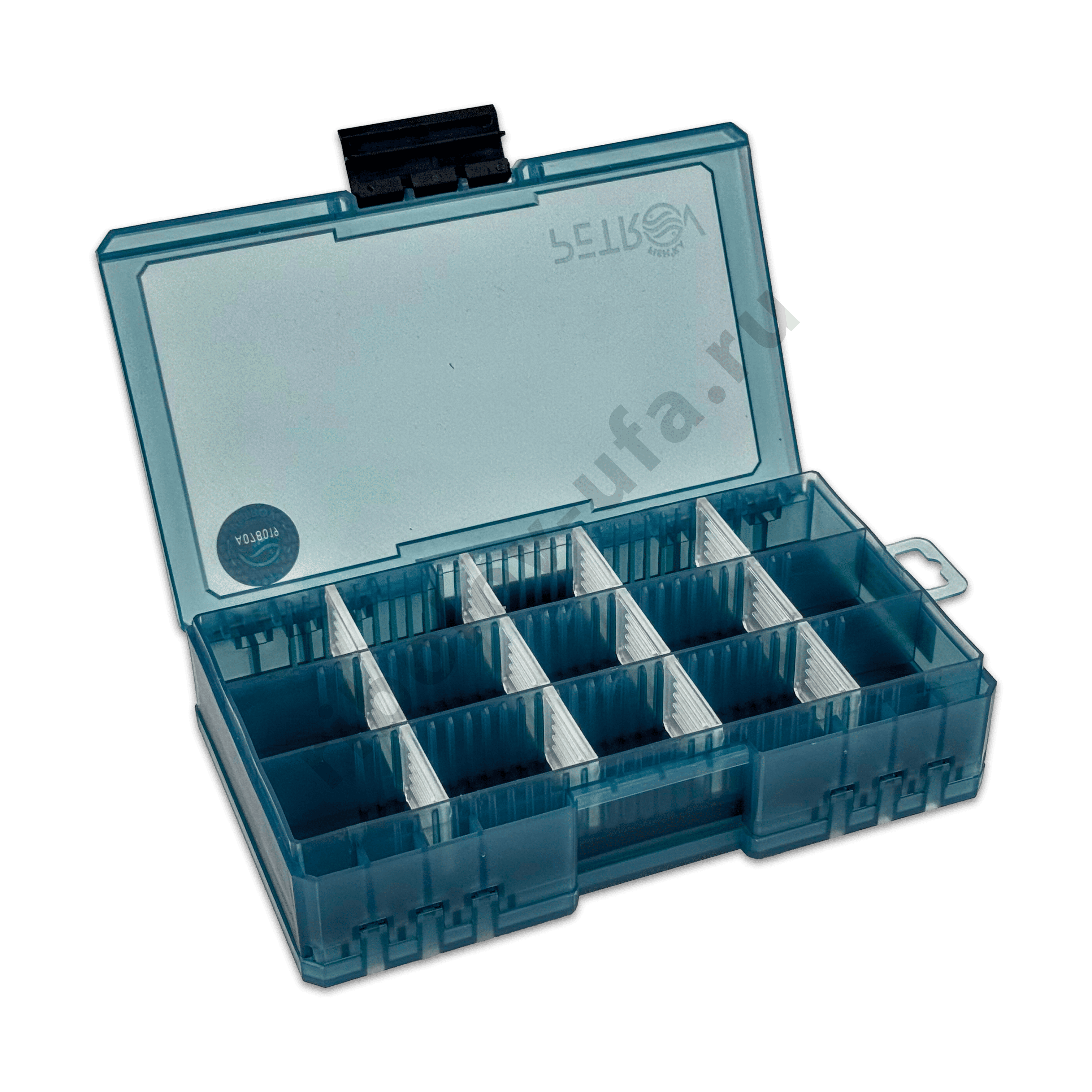 Коробка Fishka Petrov Универсальная двусторонняя тонированная 165*98*39мм