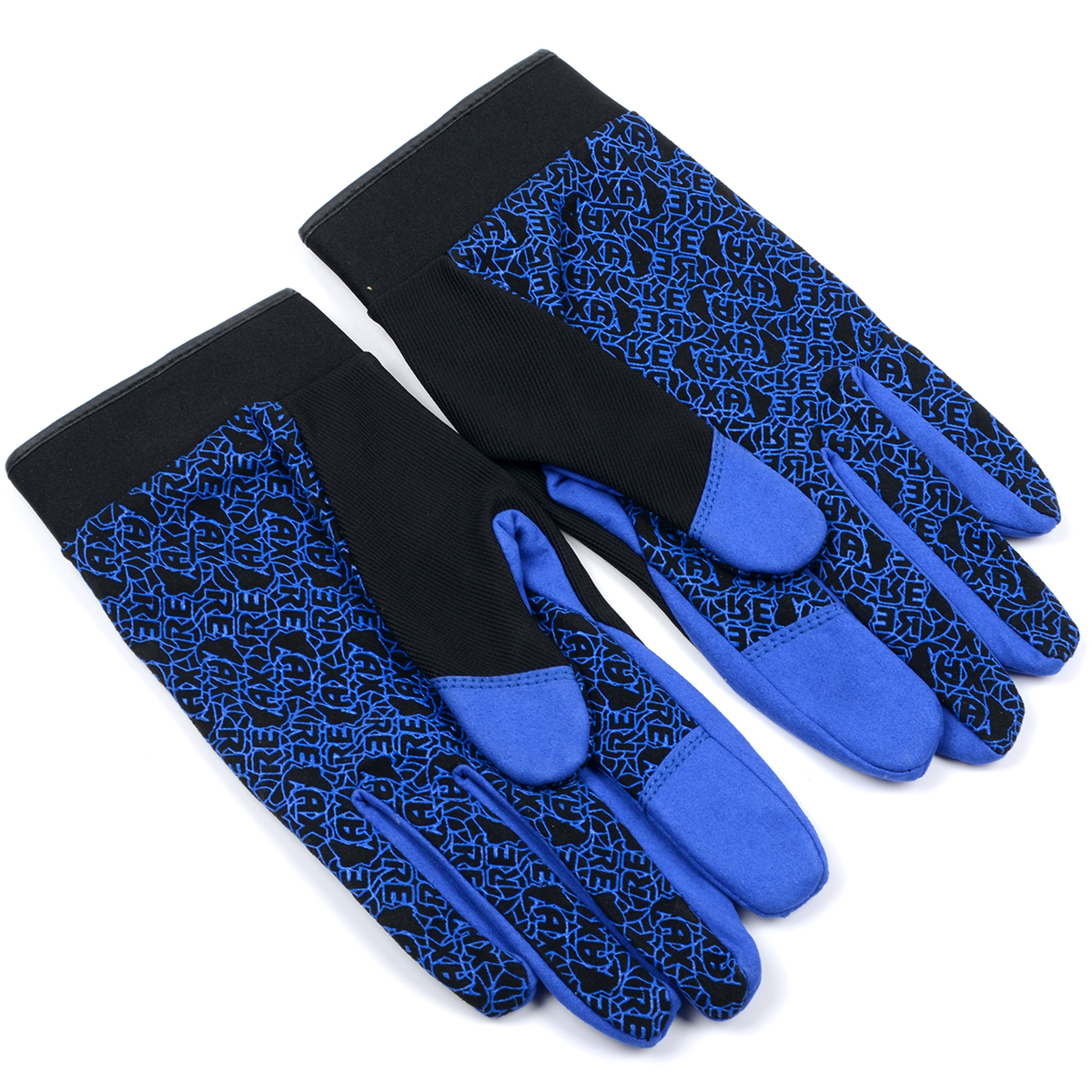 Перчатки спиннингиста Relax синие р. XL