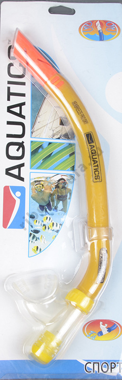 Трубка Aquatics Sibriz Dry Pro цв. желтый