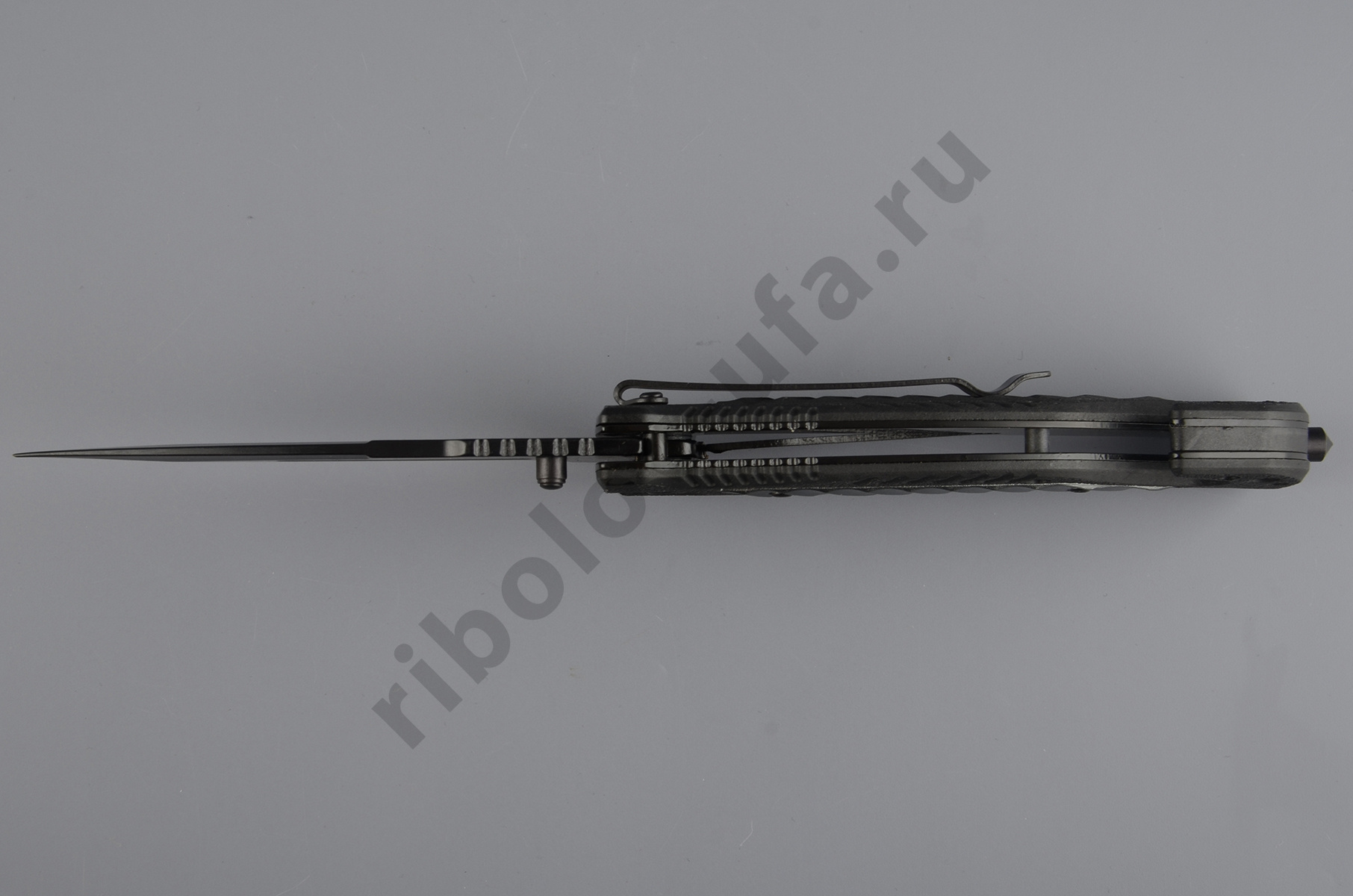 Нож складной туристический Ganzo G628-GY черно-серый