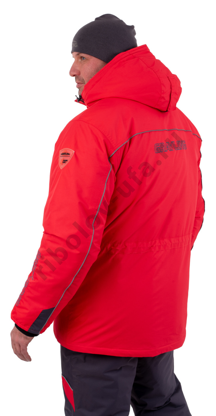 Костюм зимний Novatex Соболь цв.Красный/Графит р. 56-58 рост 170-176