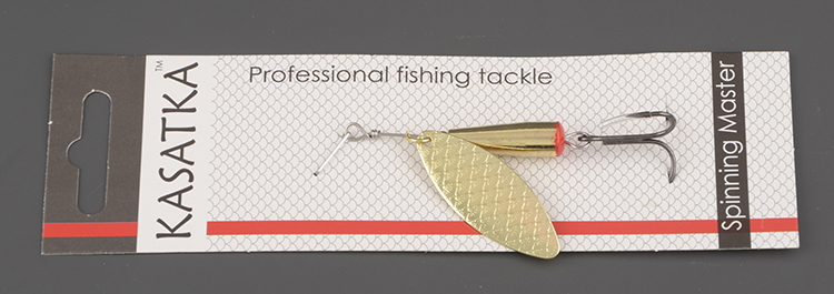 Блесна вращ. Kasatka 12гр. Gold-002-L  SF05-02A