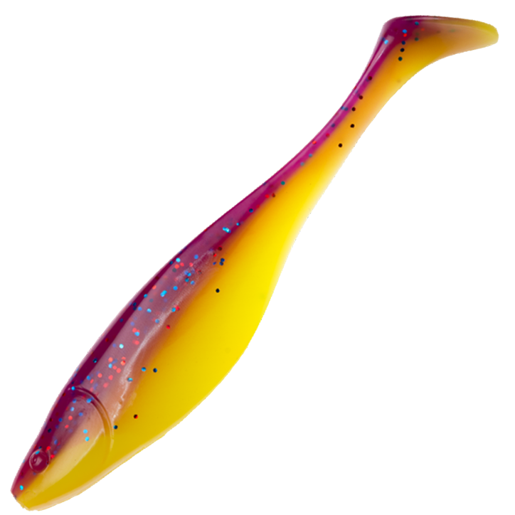 Силиконовая приманка Narval Commander Shad 10cm #007-Purple Spring (5шт/уп)