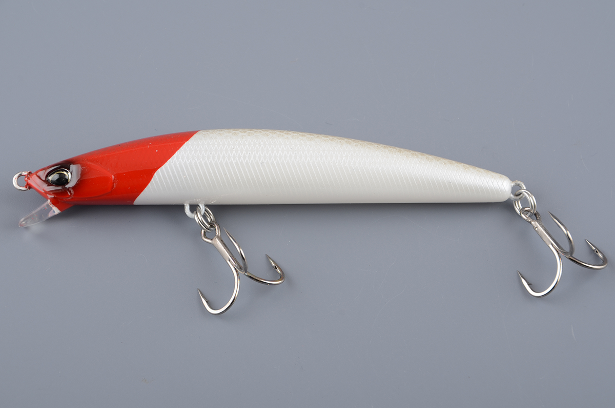Воблер Duo Tide Minnow Sprat 100SF 13гр, 0,6-0,8м #Pearl Red Head (ACC0001)