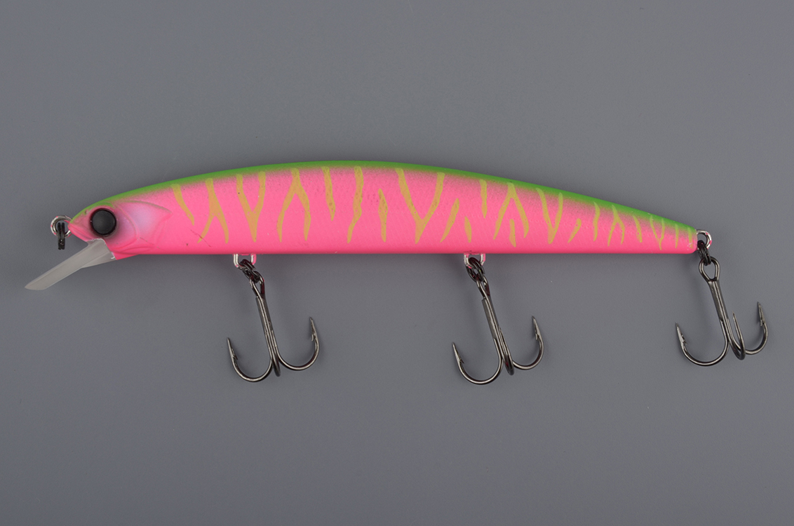 Воблер Kosadaka Flash XS 110F плав., 110мм, 13.5гр., 0.3-1.0м, цв. ROS