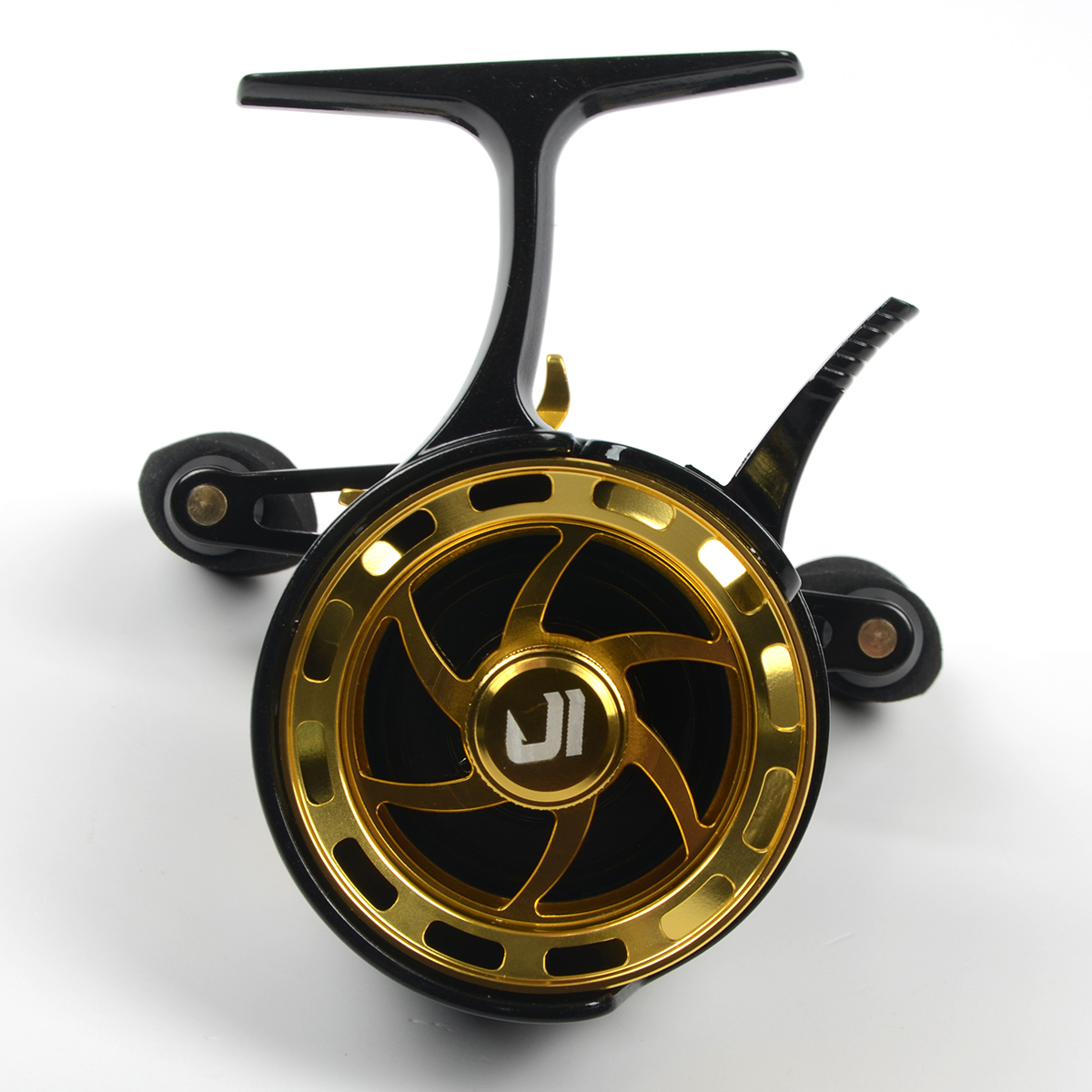 Катушка зимняя мульт. Jig It Team Dubna Chilly Moon PG, left hand