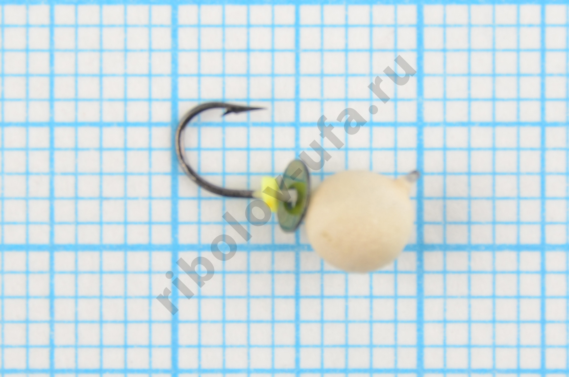 Мормышка Wormix точеная вольфрамовая Дробь d=4 с фосфором 0,7гр арт. 829