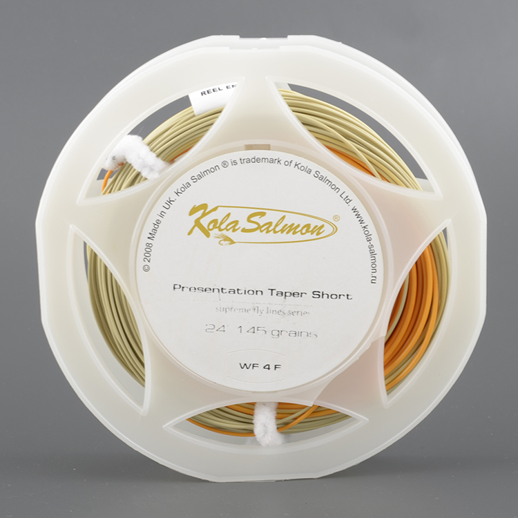 Шнур нахлыстовый Kola Salmon Presentation Taper Short WF4F