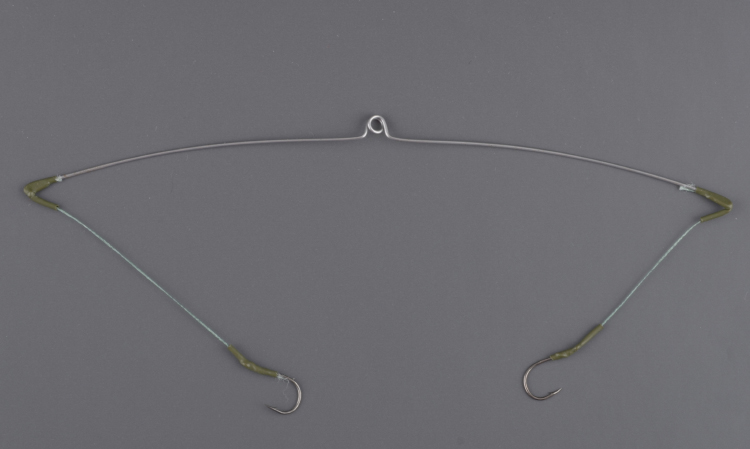 Снасть карповая Коромысло оснащенное кр. №4 180 мм (уп. 4 шт) Три Кита