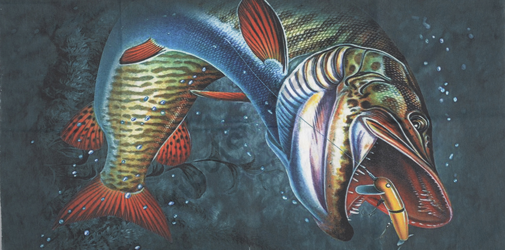 Бандана Fly Fishing Anti UV SPF45 3D-Musky