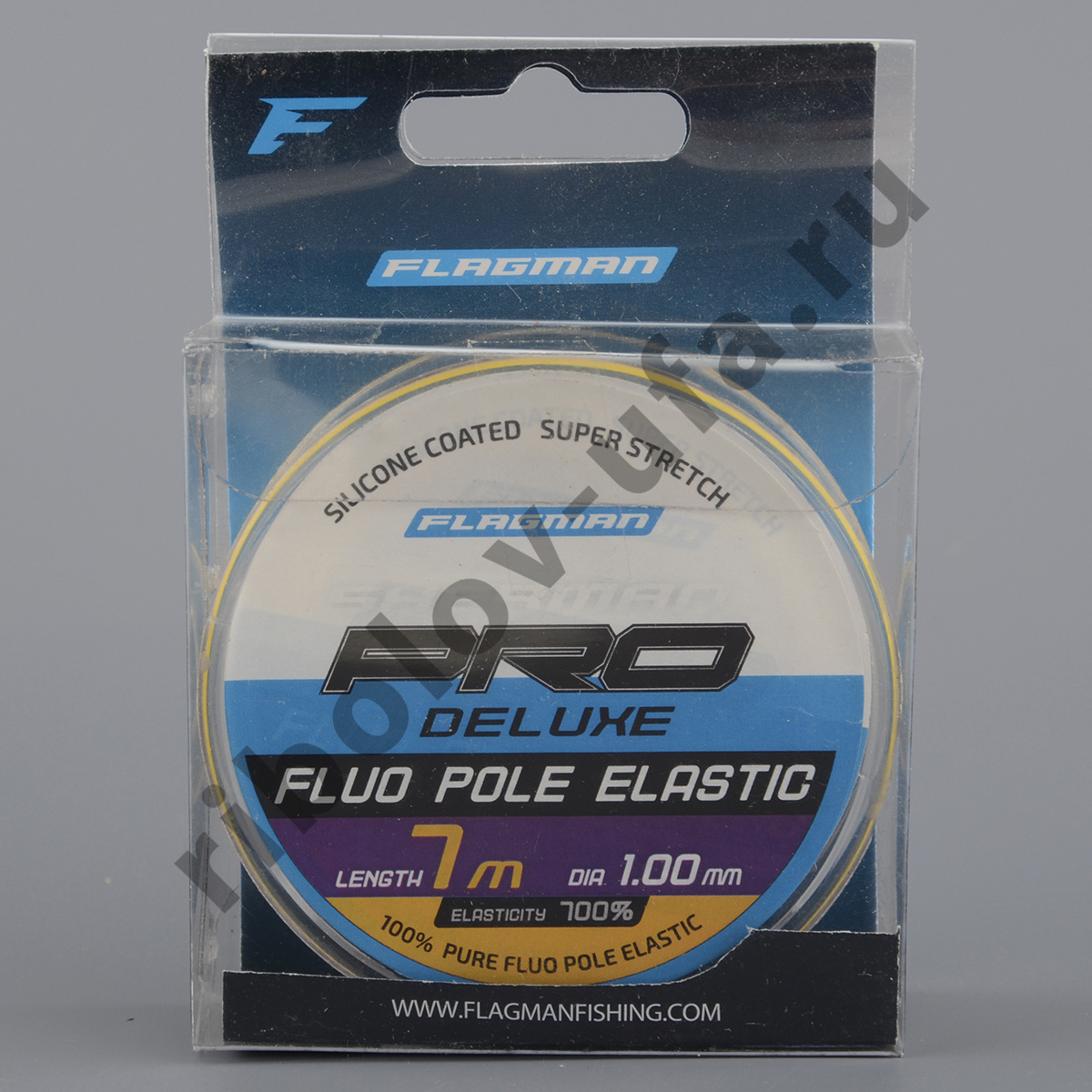 Амортизатор для штекера Flagman Deluxe Fluo Pole Elastic 7м, d-1.0мм yellow