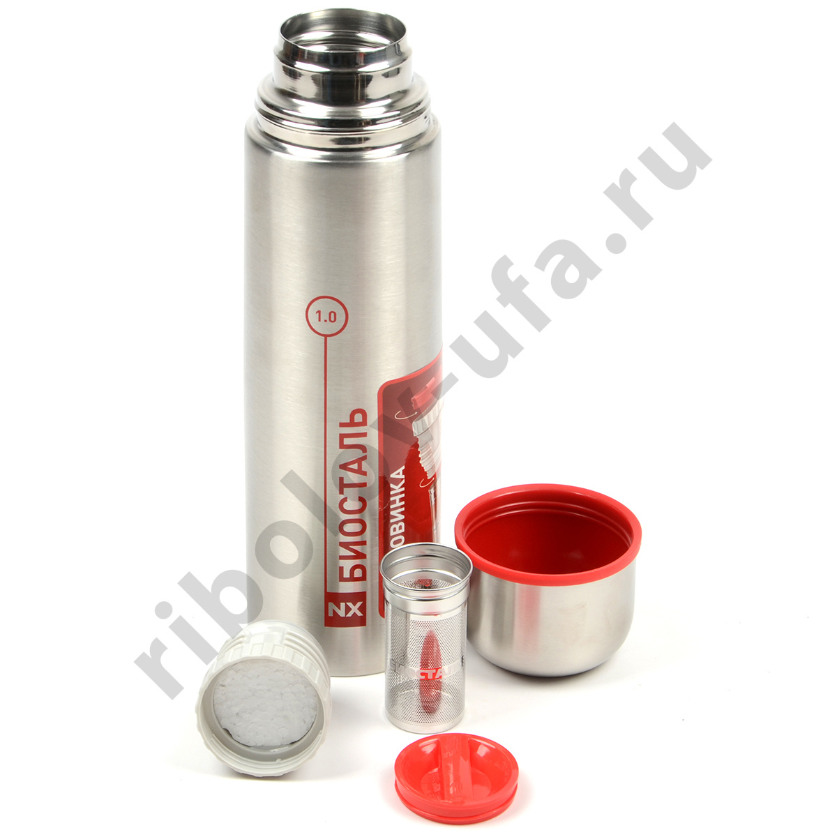 Термос Biostal узк. горло пробка с ситечком 1.0л (NX-1000Z)