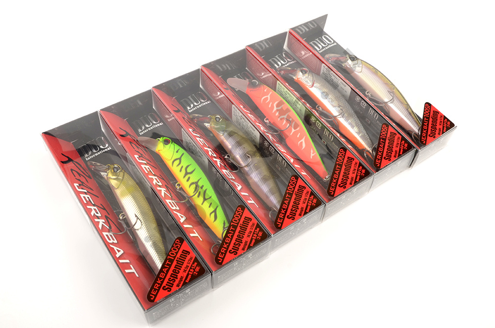 Воблер Duo Realis Jerkbait 100SP 100 мм суспенд, 14,5 гр., #CCC3158