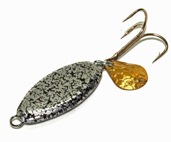 Блесна колеб. Жор Бомбер жереховый с лепестком 18гр