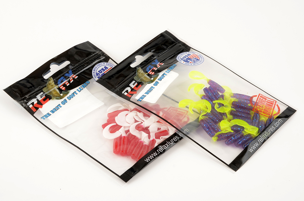 Силиконовая приманка Relax Twister 1in 4см (25шт/уп) - TS049