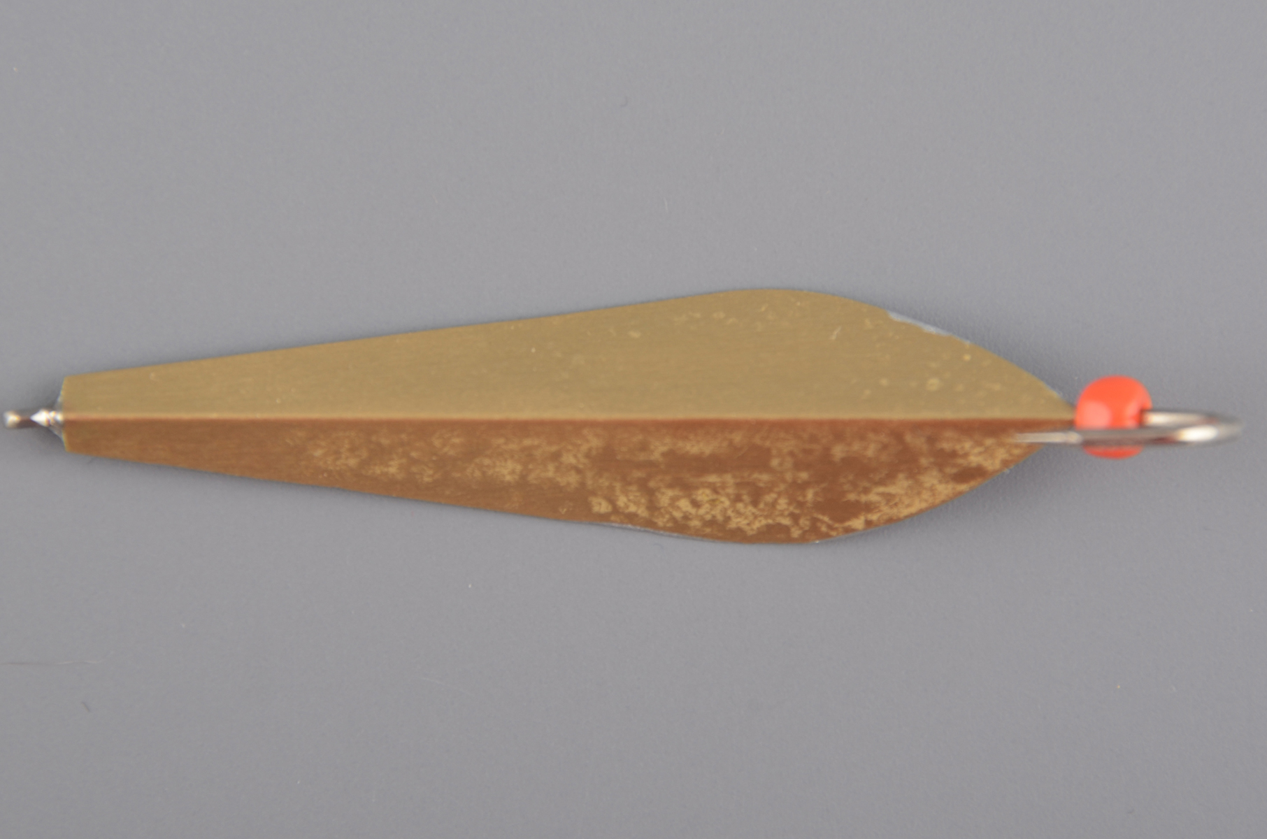 Блесна Курганская №17 с 1-м крючком, 50мм цв. золото