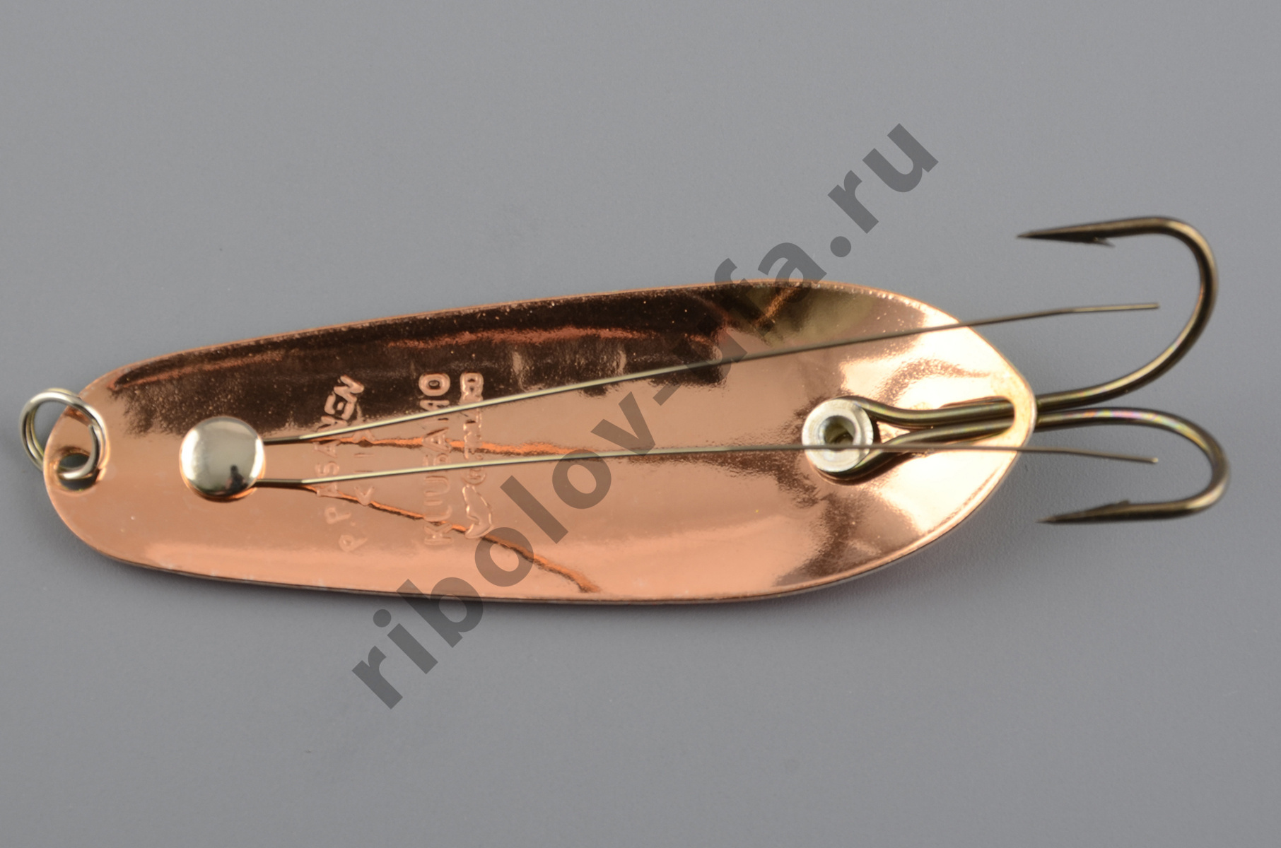 Блесна колеб. Kuusamo Rasanen 70/10 (незацеп.) G/GR/FYe/FR-C, UV