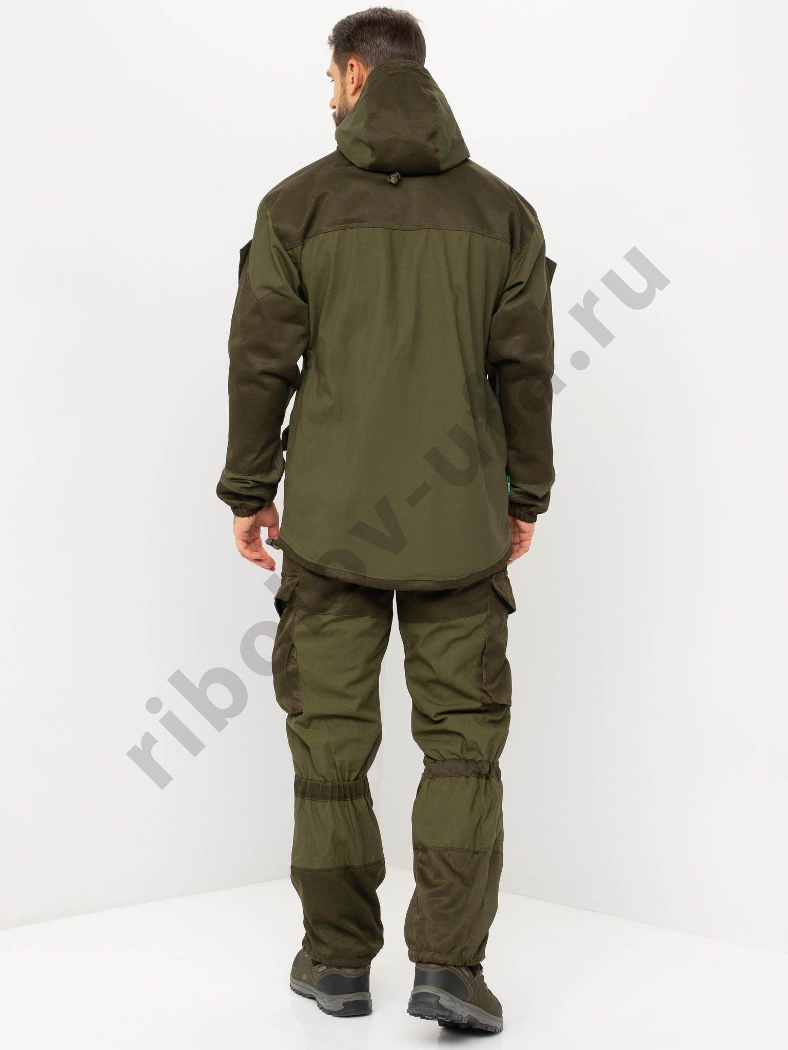 Костюм демисезон. Huntsman Горка-5 цв. Зеленый ткань Палатка/Гретта р. 44-46 рост 170-176 на молнии