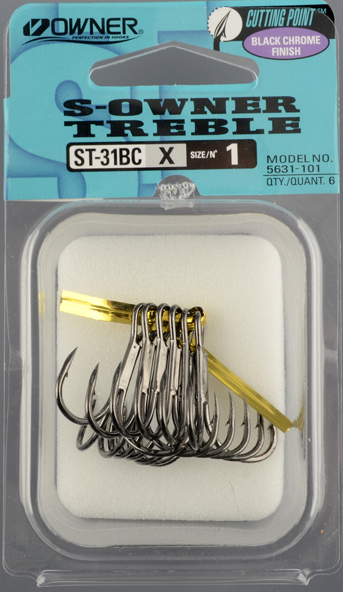 Крючок-тройник Owner ST-31BC №01