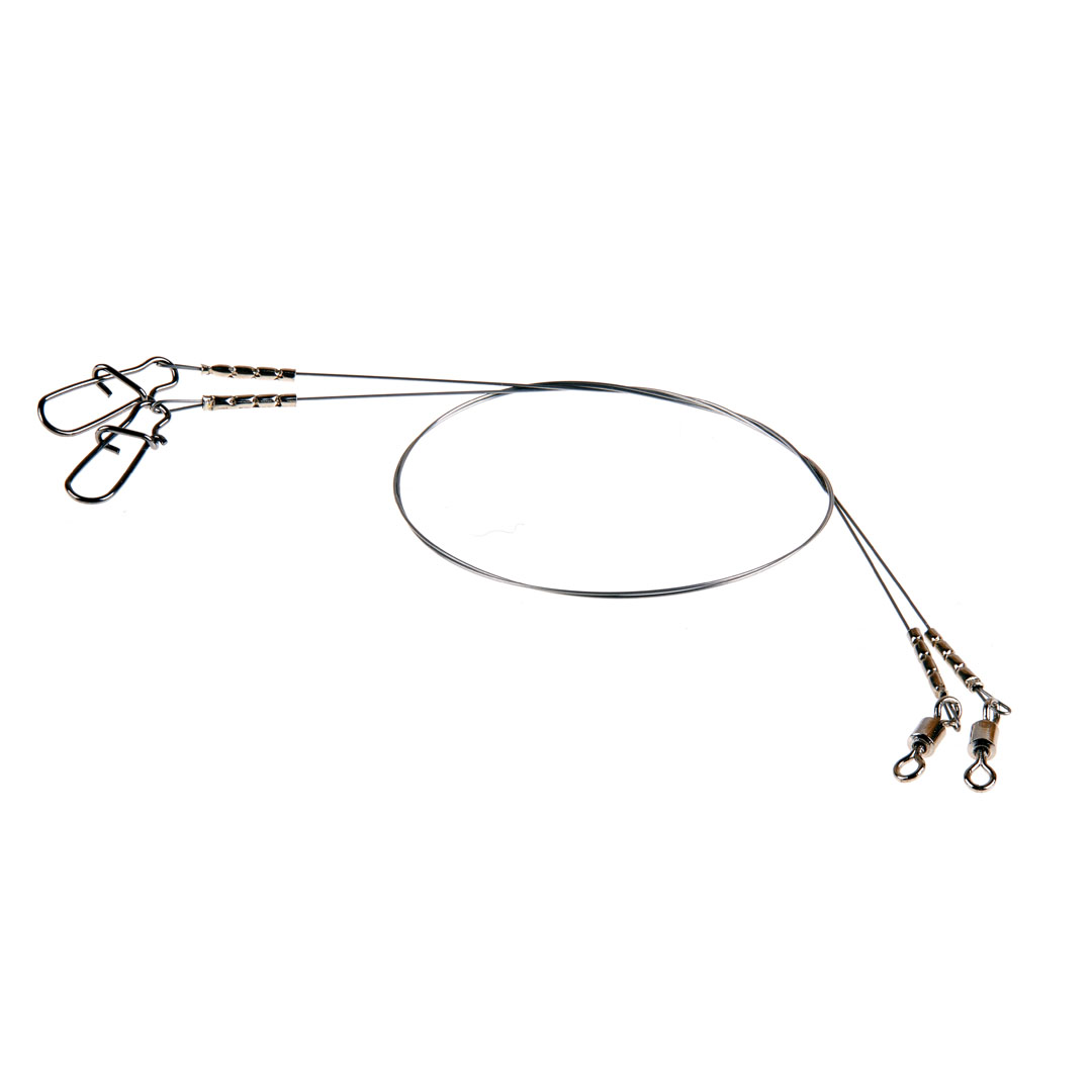 Поводок Win Титан Soft Mirror 13кг 25см (2шт/уп) TSM-13-25