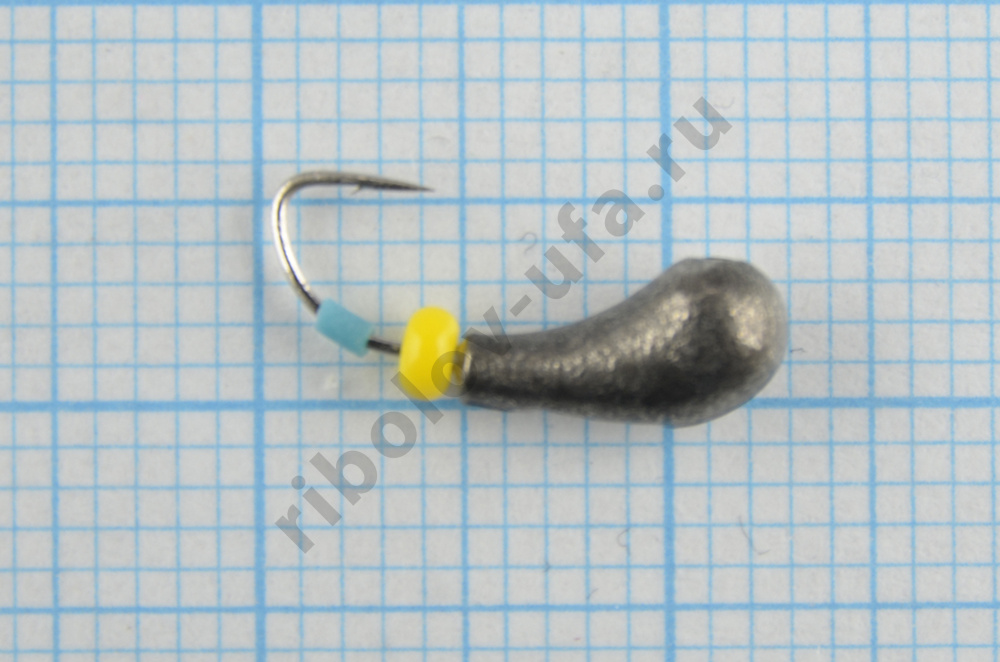 Мормышка вольфрам Bravo Fishing Чесночинка с отверстием, 3.5 мм 0.83 гр Bn