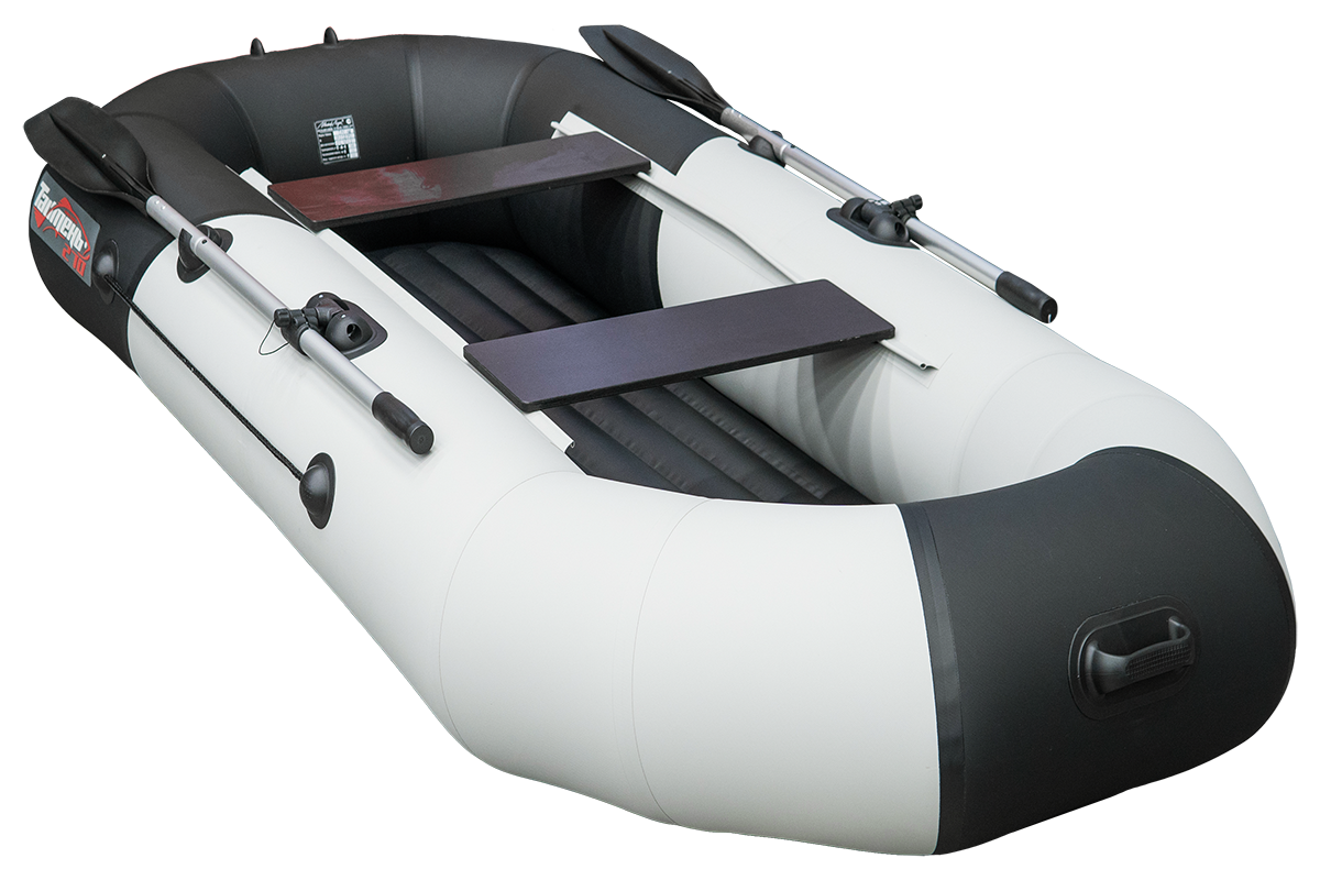 Лодка Таймень NX 270 НД комби св-сер/черный