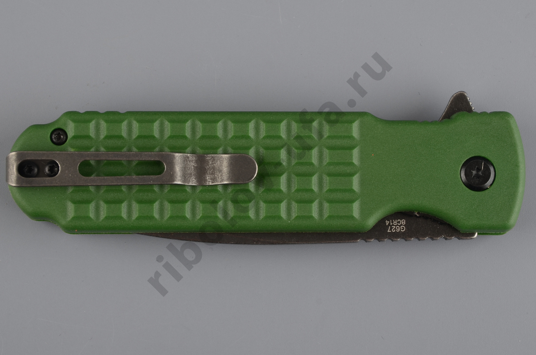 Нож складной туристический Ganzo G627-GR зеленый