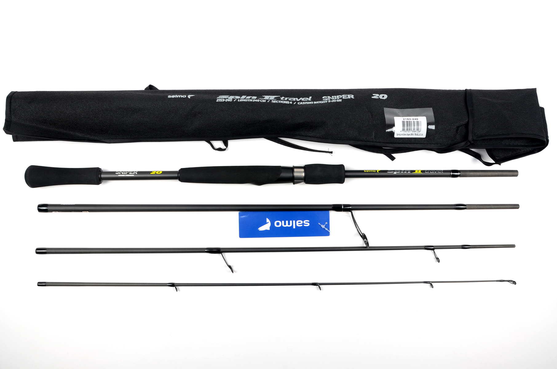 Спиннинг Salmo Sniper Spin II Travel 20  2,40м (5-20)